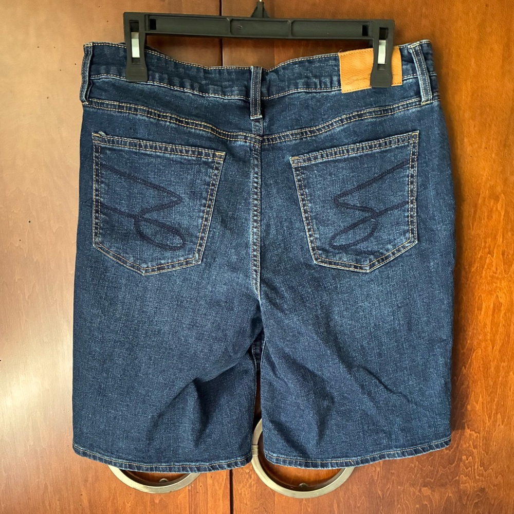 Seven7 Dark Blue Jean Shorts size 10